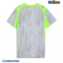 Camisa de Futebol Manchester City Equipamento Alternativo Mulheres 2025-26 Manga Curta